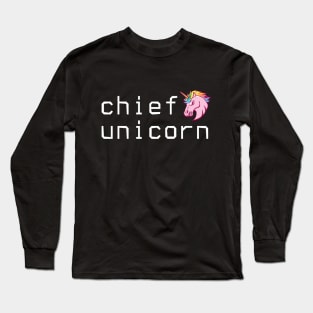 Chief Unicorn Long Sleeve T-Shirt